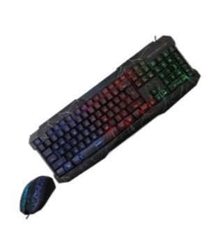 KIT TECLADO Y MOUSE HALION GAMER KRAKEN | HA-506C