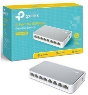 SWITCH TP-LINK DESKTOP 8 PUERTOS 10/100   TL-SF1008D 