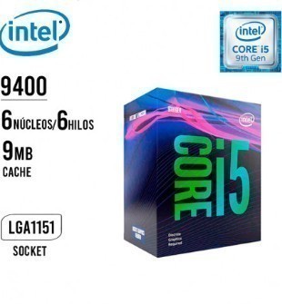 PROCESADOR INTEL CORE I5-9400 2.90GHZ 