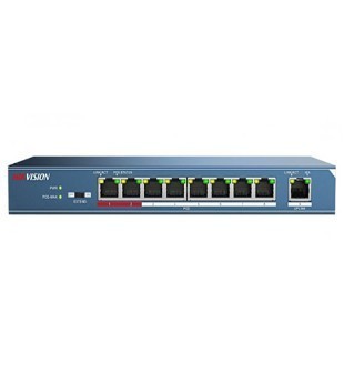 SWITCH POE HIKVISION - 8 PTO. POE - 1 PTO. UPLINK | DS-3E0109P-E/M