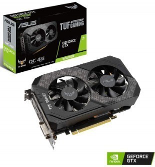 TARJETA DE VIDEO ASUS GEFORCE TUF GTX 1650 SUPER  - GAMING X 4GB