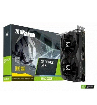 TARJETA VIDEO ZOTAC NVIDIA GEFORCE GTX 1660 SUPER TWIN, 6GB GDDR6
